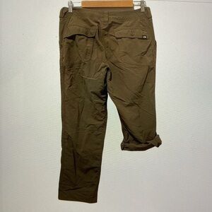 The North Face Horizon Tempest Roll-Up Pants Women's Hiking gorpcore Sz 16 Khaki